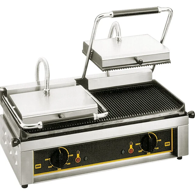 Electric Roller Grill Double Grill Majestic 2x2000W 230V Stalgast 777218