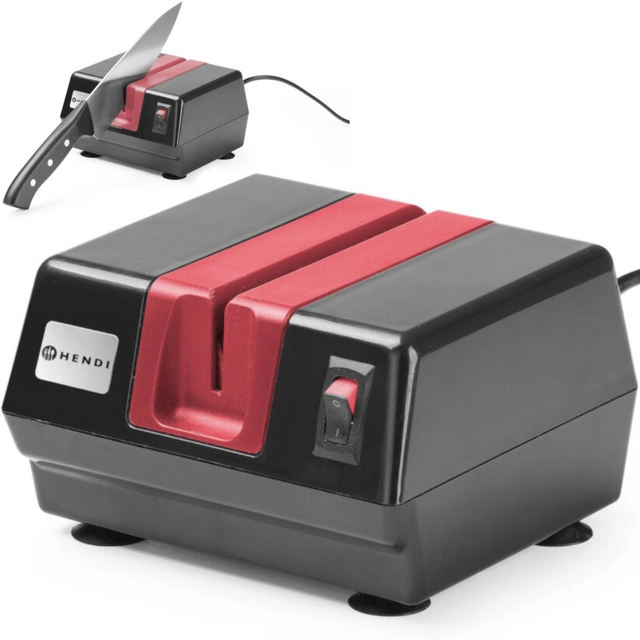 Electric sharpener for all types of knives 75 W - Hendi 820643