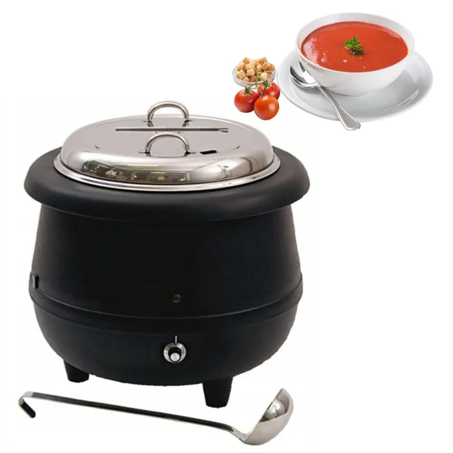 Electric Soup Kettle 10L Stalgast 432101 - Professional and Durable