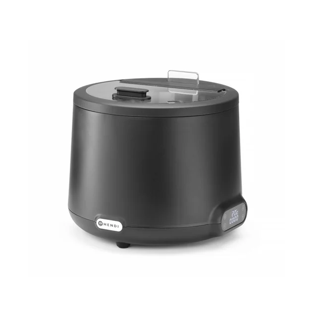 Electric soup pot, 8l, 500W, black | 860526