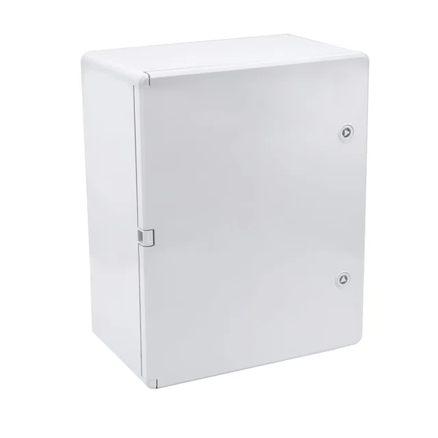 Electrical panel 500x400x240mm with UV-resistant counter-panel IP65 IK10 without halogen