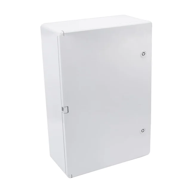 Electrical panel 600x400x200mm with UV-resistant counter-panel IP65 IK10 without halogen