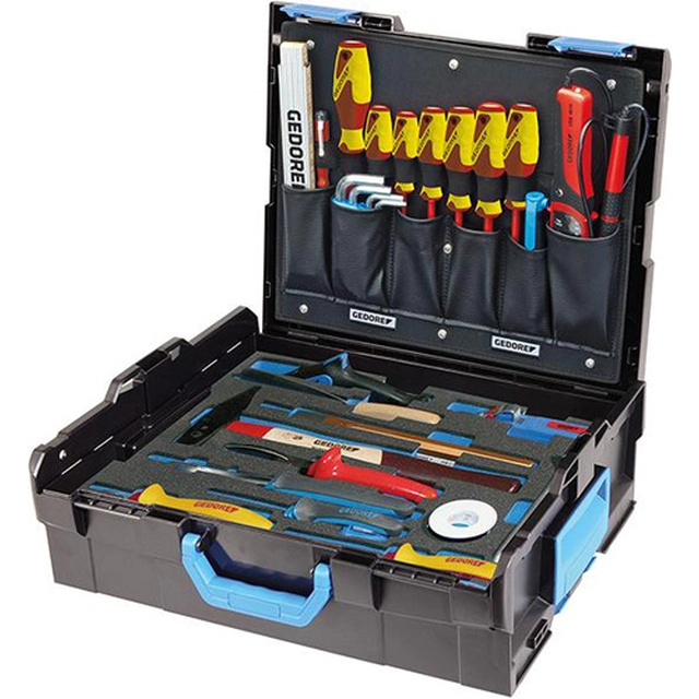 Electrician's tool set, 36 pieces 442 x 357 x 151 mm