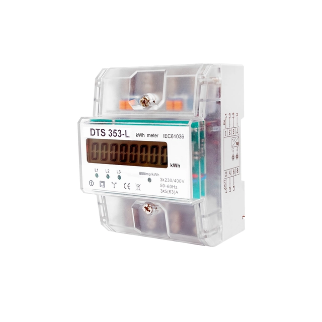 electricity meter DTS 353-L 80A 4M LCD 3F