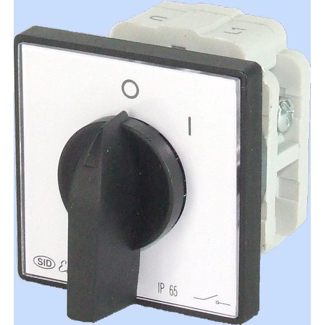 Electromet bregasti prekidač 0-I 1P 25A IP65 luk 25-52 (922552)