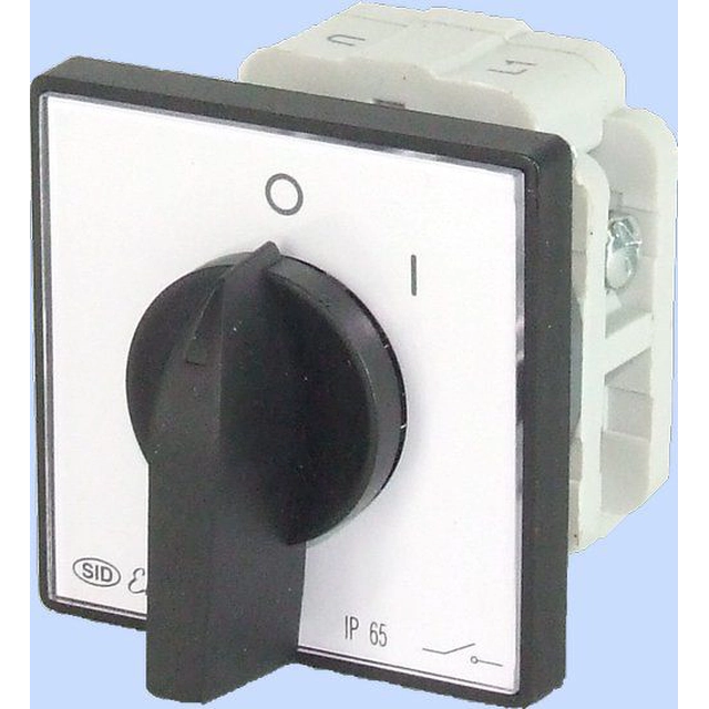 Electromet Cam превключвател 0-I 1P 25A IP65 Arc 25-52 (922552)