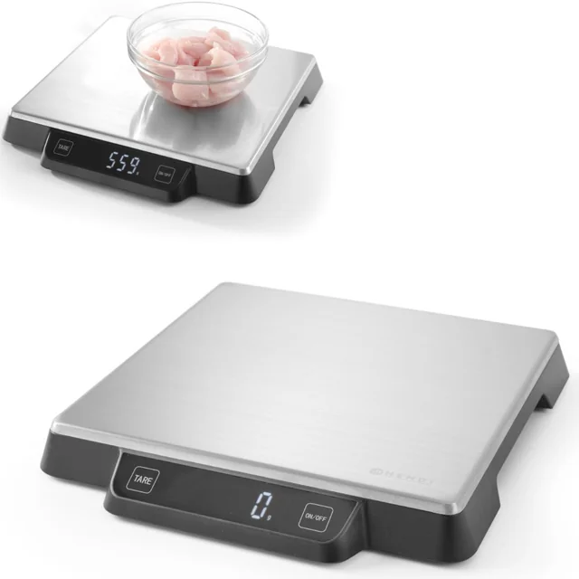 Electronic catering scale for the kitchen 15kg / 1g - HENDI 580233