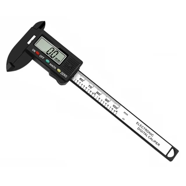 Electronic Digital Caliper LCD Metal 100 mm