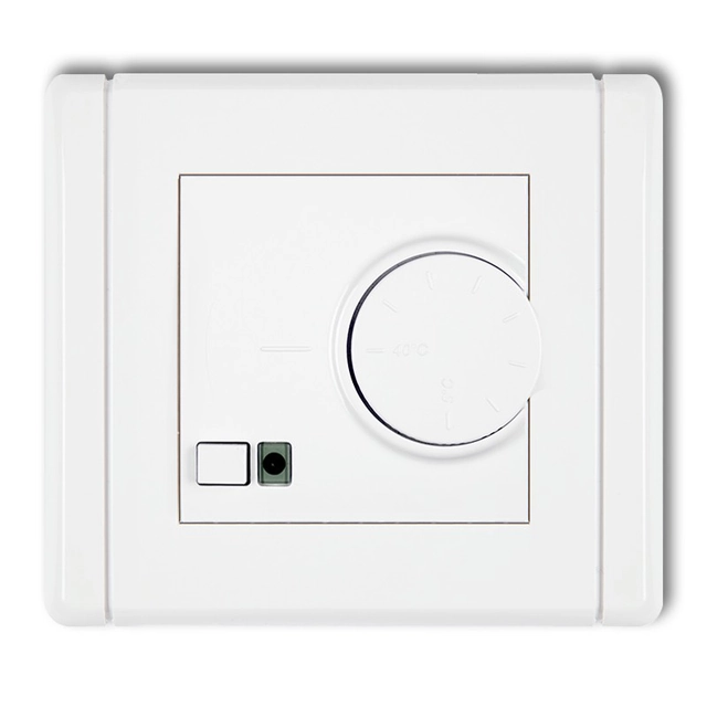 Electronic temperature controller with underfloor sensor white KARLIK FLEXI FRT-1