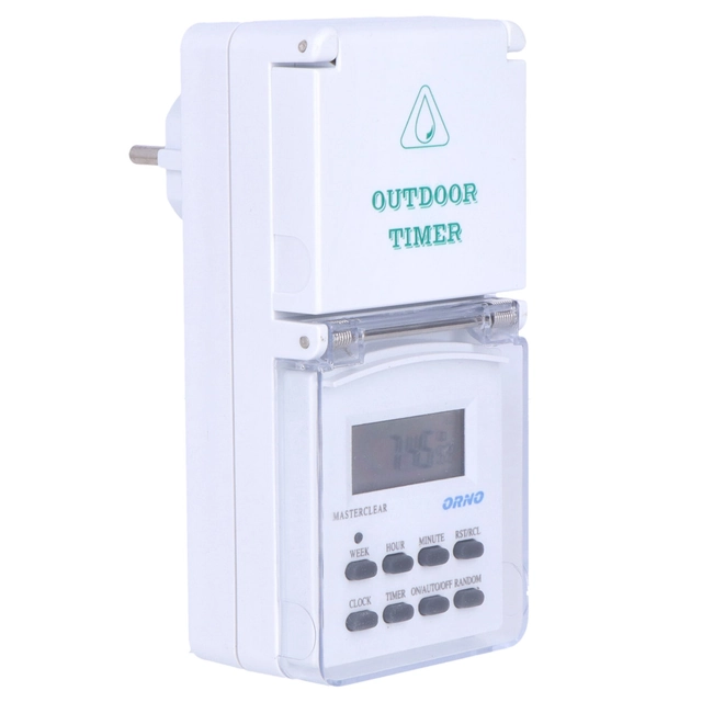 electronic timer,8 programs,IP44