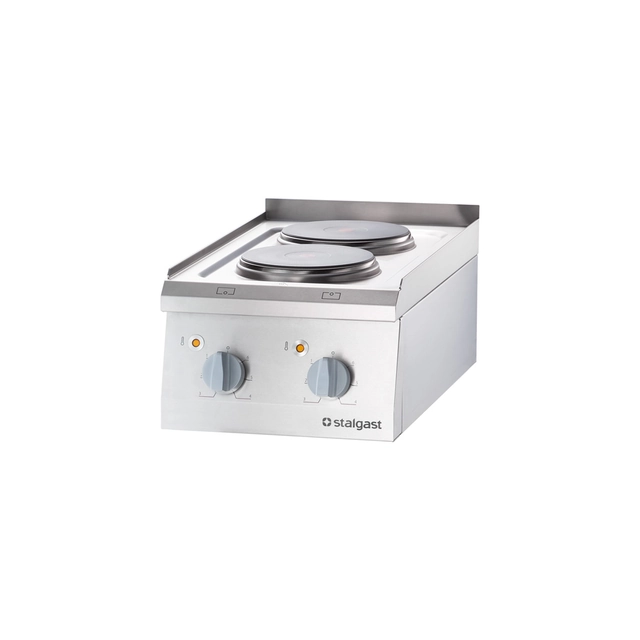 Електрическа регулируема готварска печка 2 половин 400x700 5,2 kW