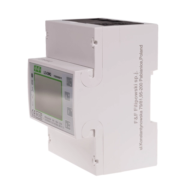 elektriciteitsmeter - driefasig RS-485, reactieve energie LE-03MQ