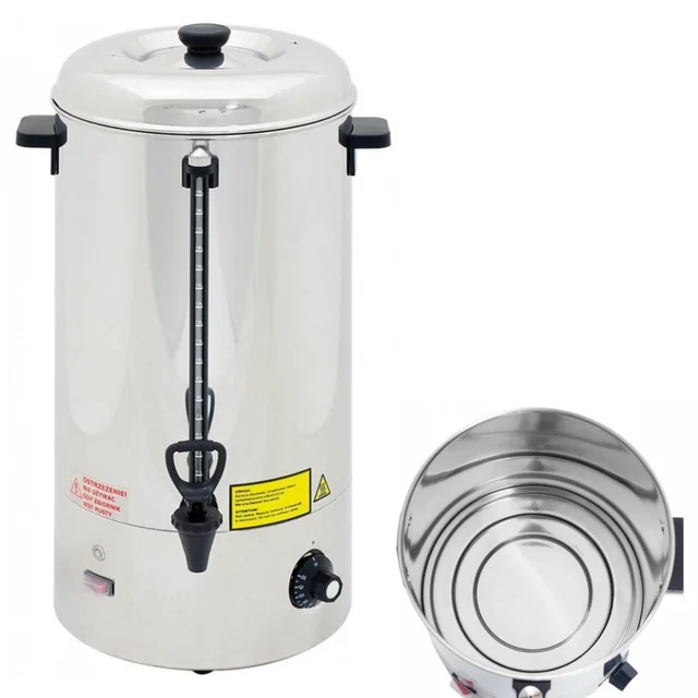 Elektrický ohřívač vody 20l Ø275 Mm 230v Stalgast 751192