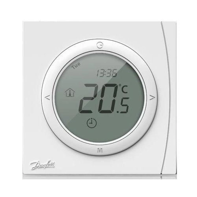 Elektricky vyhrievaný podlahový termostat Danfoss ECTemp, Next Plus je programovateľný