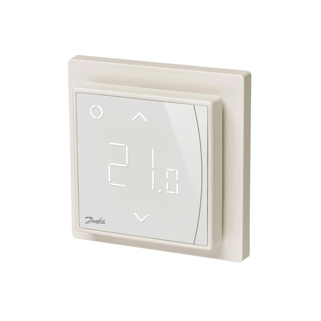 Elektricky vyhřívaný podlahový termostat Danfoss ECTemp, Smart, programovatelný, bílý