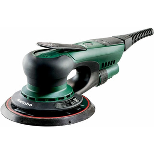 Електрична ексцентрикова шліфувальна машина Metabo SXE 150-5.0 BL 230 V | 350 W | 150 мм | 4000 до 10000 RPM | В картонній коробці