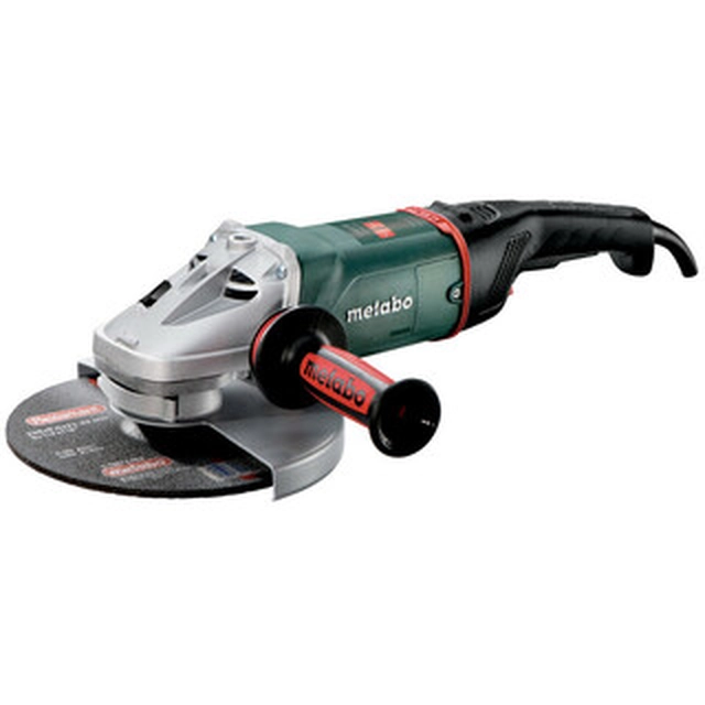 Електрична кутова шліфувальна машина Metabo W 24-230 MVT 230 мм | 6600 RPM | 2400 W | В картонній коробці