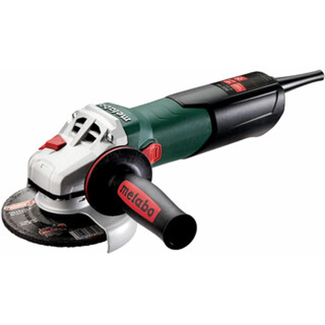 Електрична кутова шліфувальна машина Metabo W 9-125 Quick 125 мм | 10500 RPM | 900 W | В картонній коробці