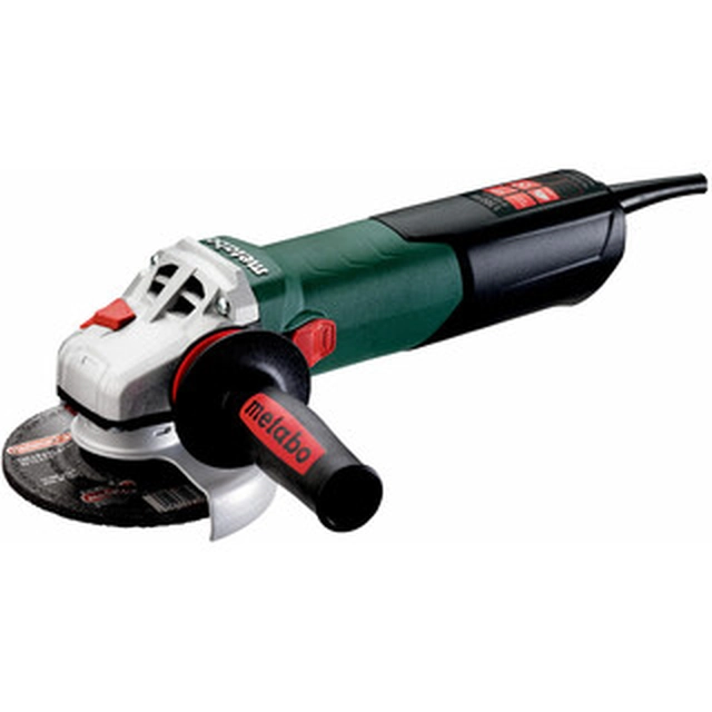 Електрична кутова шліфувальна машина Metabo WE 17-125 Quick 125 мм | 11000 RPM | 1700 W | В картонній коробці