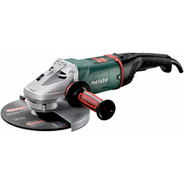 Електрична кутова шліфувальна машина Metabo WE 24-230 MVT Quic 230 мм | 6600 RPM | 2400 W | В картонній коробці