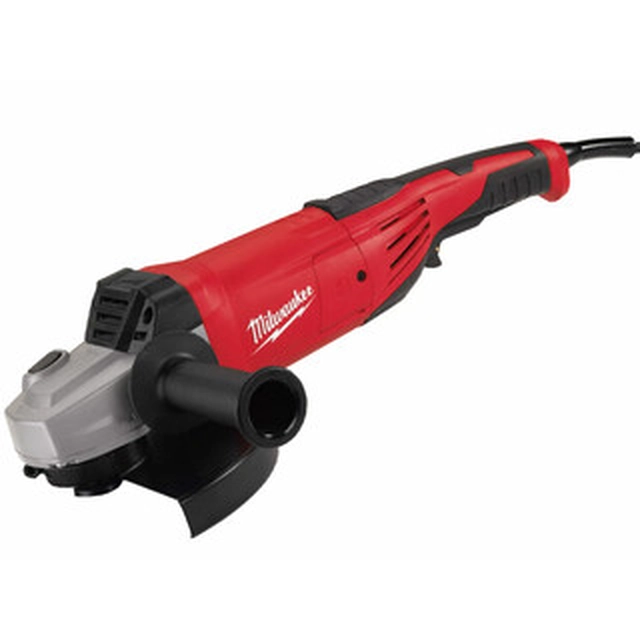 Električni kotni brusilnik Milwaukee AG22-180 S 180 mm | 8500 RPM | 2200 W | V kartonski škatli