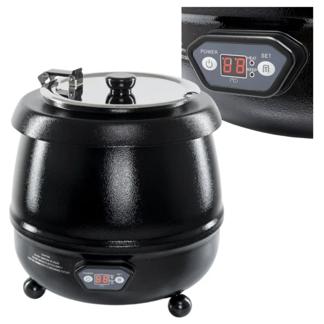 Електричний чайник Soup Pot 10L Stalgast 432115 Контроль температури 65-95°C