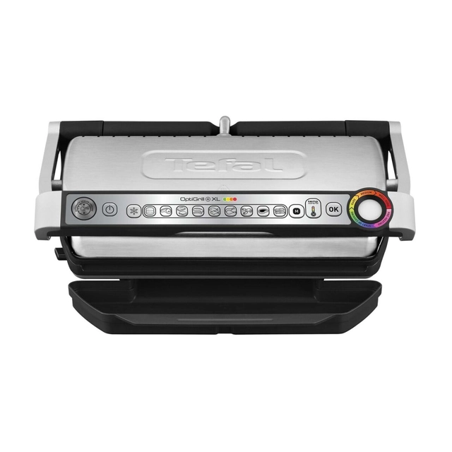 Електричний гриль Tefal Grill GC722D34 OptiGrill+ XL| нержавіюча сталь 2000 W