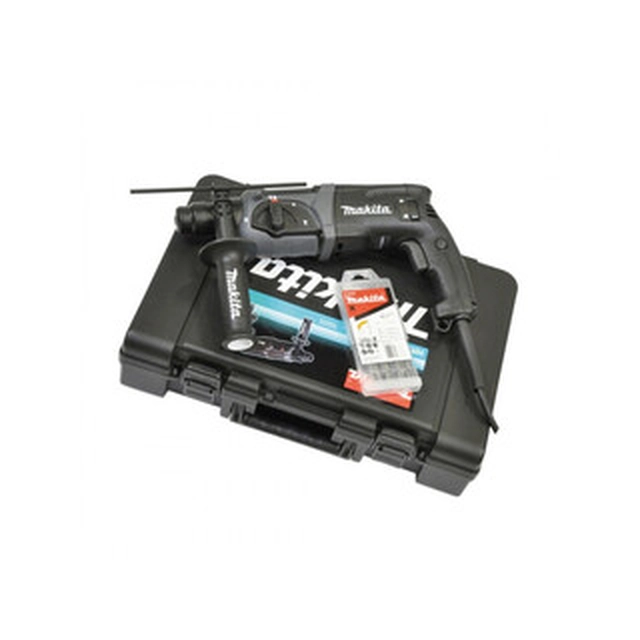 Ηλεκτρικό σφυροτρύπανο Makita HR2470BX40 2,4 J | Σε σκυρόδεμα: 24 mm | 3,3 kg | 780 W | SDS-Plus | Σε μια βαλίτσα