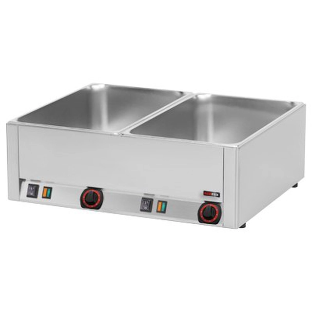 Elektrinis bain marie 2x GN 1/1-150 BM - 2115 | Redfox