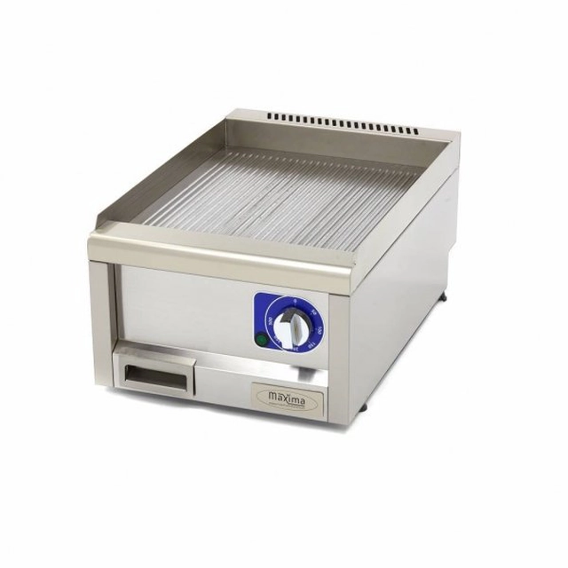 Elektrische grillplaat Maxima 600 gegroefd 40 x 60 cm MAXIMA 09391620 09391620