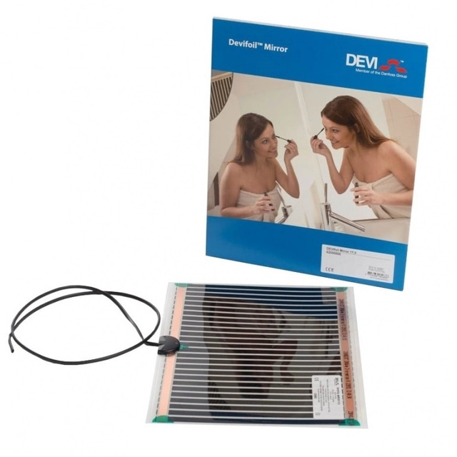 Elektrische verwarmingsmat voor Devi, DEVIFoil Mirror, 0.4x0.5 m 40W spiegels