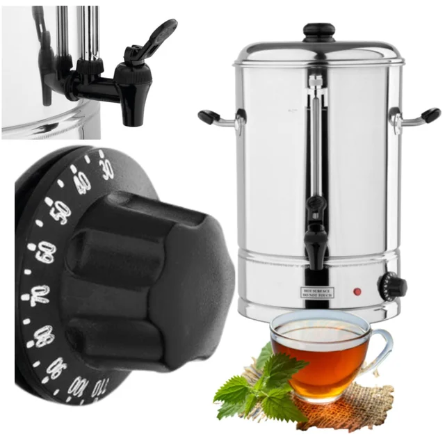 Elektrischer Warmwasserbereiter für Wein und Bier 12L Edelstahl Yato Yg-04316