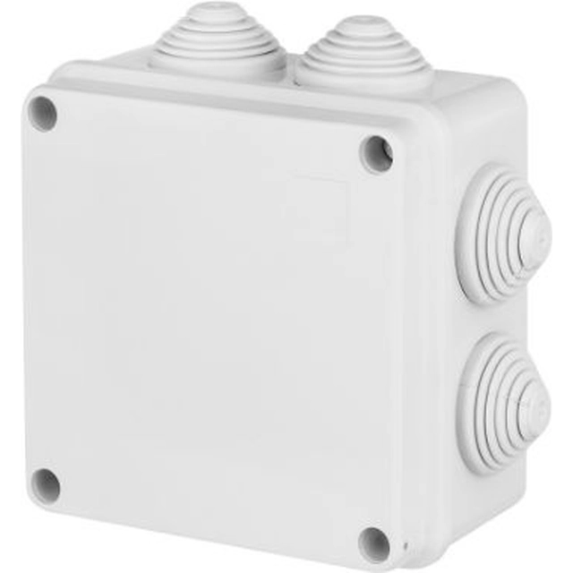Elektro-Plast Βιομηχανικό ερμητικό κουτί n/t 129 x 129 x 61mm με 7 αδένες IP55 γκρι (2701-02)