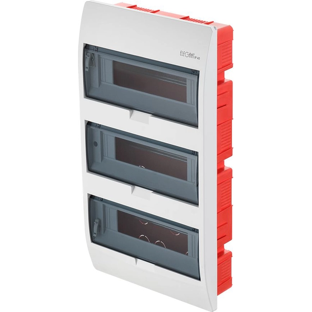 Elektro-Plast Elegant modular flush-mounted switchgear 3 x 12 IP40 303 x 550 x 105mm (2416-01)