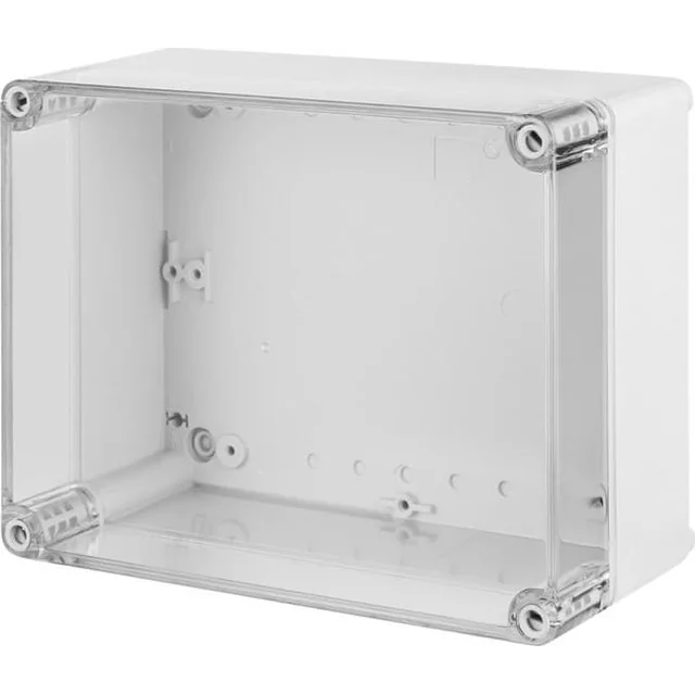 Elektro-Plast INDUSTRIAL Hermetisk låda n/t 170x135x85mm IP65 grå, transparent lock 2711-01