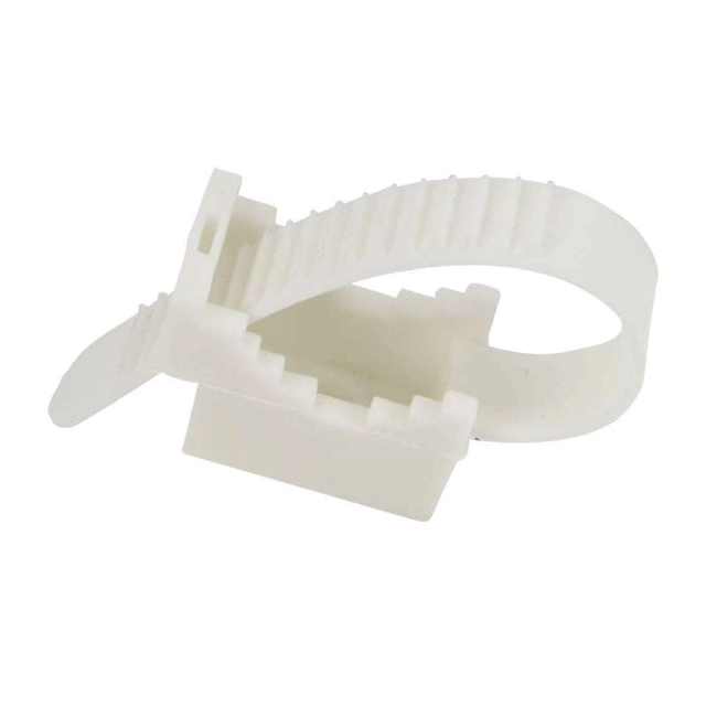 Elektro-Plast Opatówek UP 22 12.1 strip cable clip 9x60mm / 100pcs / white