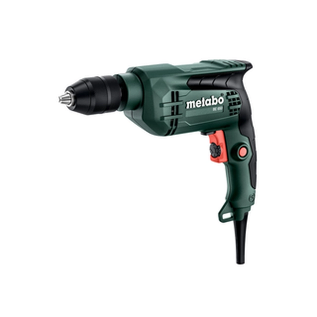 Електродриль Metabo BE 650 з патроном 230 V | 650 W | 1500 RPM | Патрон 1,5 - 13 мм | У металі 13 мм | В картонній коробці