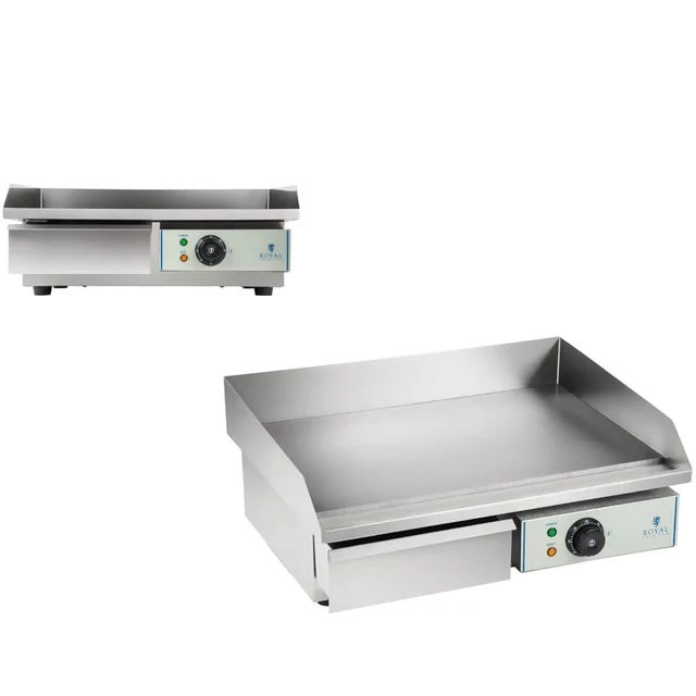 Elektrogrill mit hohem Rand, Breite 55cm