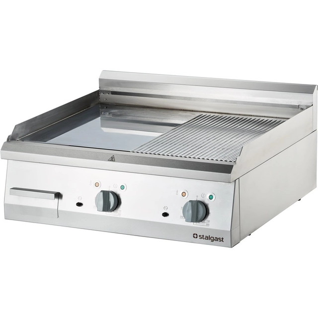 Elektrogrill, verchromt, glatt und gerillt Stalgast 9737300