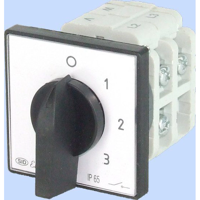 Elektromet Cam comutator 0-1-2-3 3P 40A IP65 (924062)