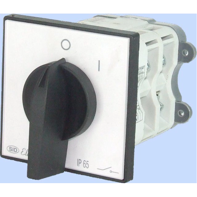 Elektromet Cam switch 0-1 3P 100A IP65 ŁK 100-12 med plade (910700)