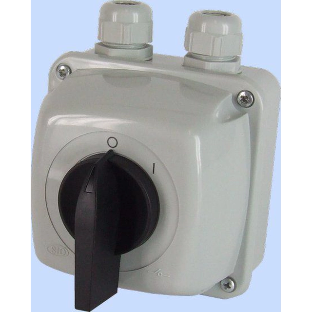 Elektromet Cam switch 0-1 3P 40A IP44 Arco 40-13 na caixa (924005)