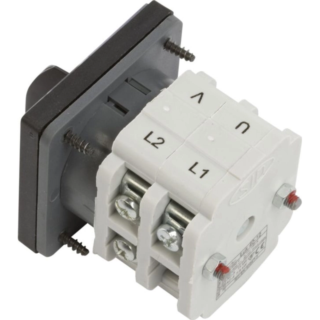 Elektromet Cam switch 0-1 3P 40A IP65 Bøj 40-12 med plade 924003