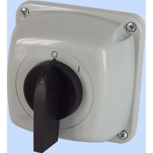 Elektromet Interruptor de leva 0-I 1P 16A en carcasa IP65 Arco 16-53 (921650)