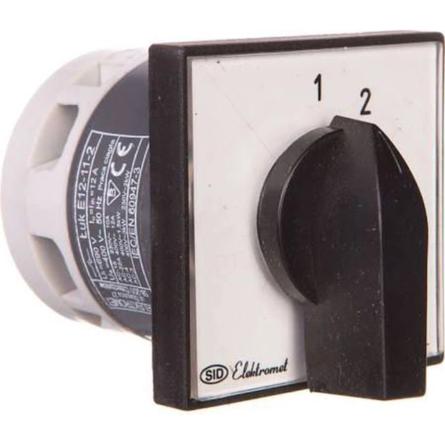 Elektromet Stair cam switch 1-2 3P 12A (921288)