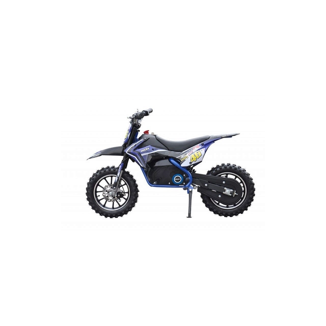 Elektromotorrad für Kinder HECHT 54502, Batterie 36 V, 8 Ah, Motor 500 W, unterstütztes Gewicht 75 kg, Geschwindigkeit 25 km/h, blau, Alter % p6/% Jahre