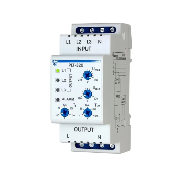 Elektronisk faseafbryder PEF-320