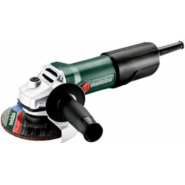 Elektryczna szlifierka kątowa Metabo WEV 850-125 125 mm | 3000 - 11500 obr./min | 850 W | W kartonowym pudełku