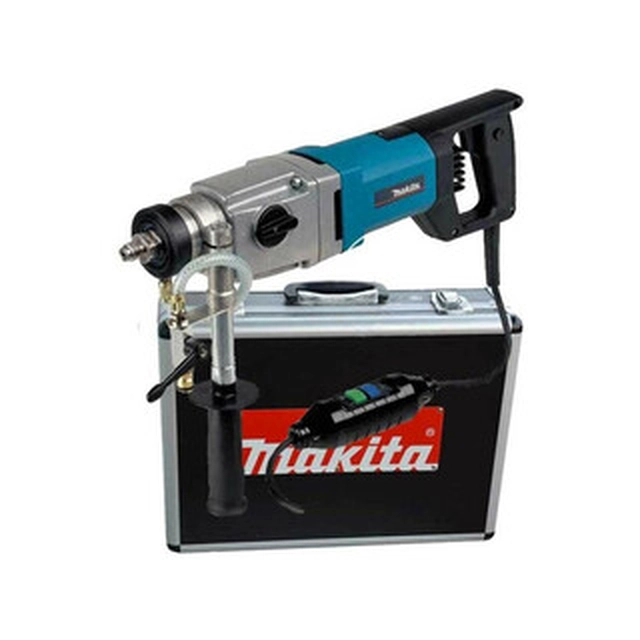 Elektryczna wiertarka diamentowa Makita DBM131 W betonie: 132 mm | 800 RPM/1570 obr/min | 1700 W | M18 | W walizce