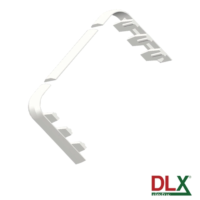 Elément de connexion pour goulotte 102x50 mm - DLX